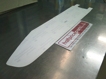 Holden JH Cruze Genuine Left Hand Rear Lower Decal New Part