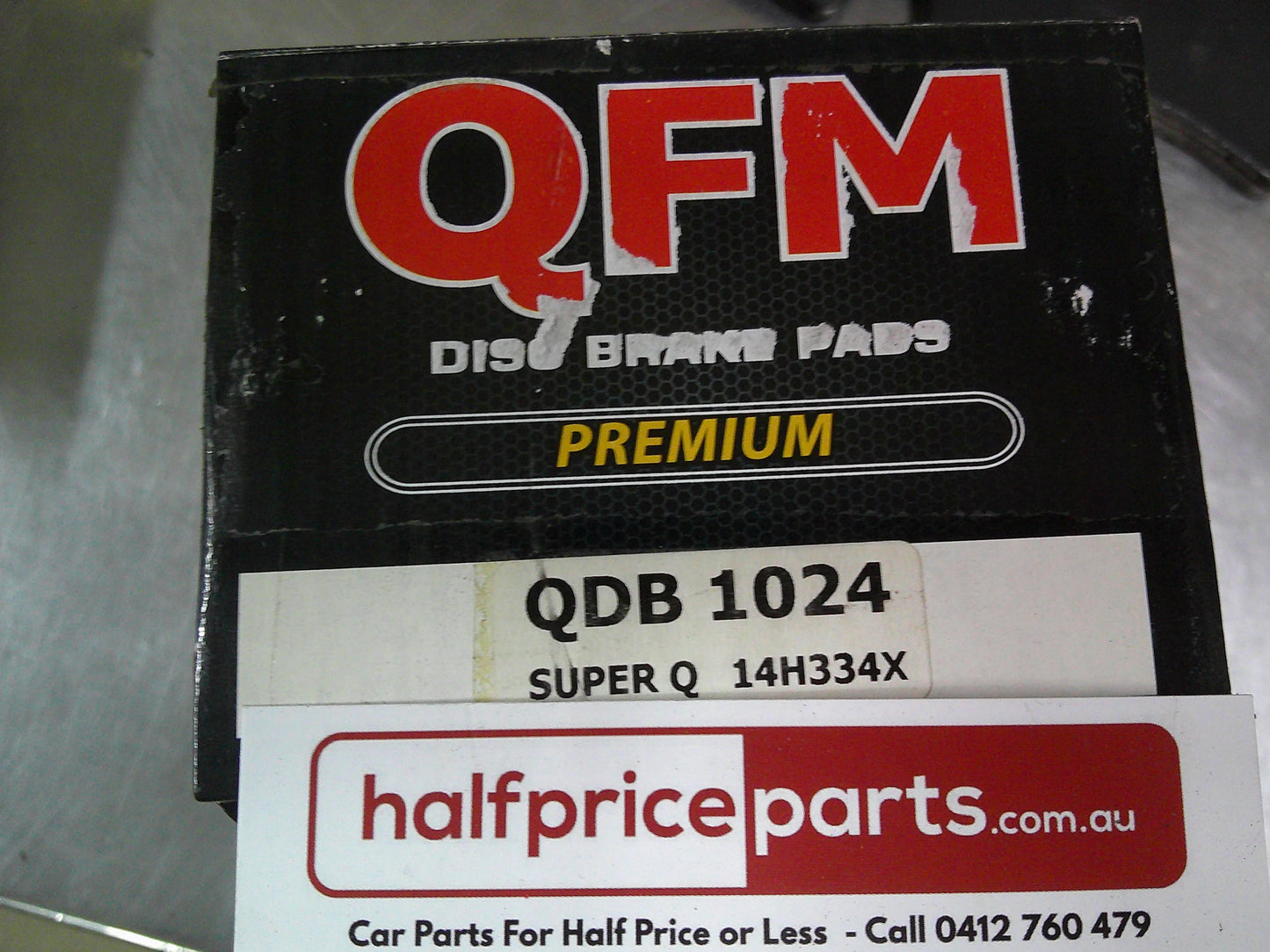 A-1/QFM Front Brake Pad Set Suits Ford Cortina TE/TF New Part