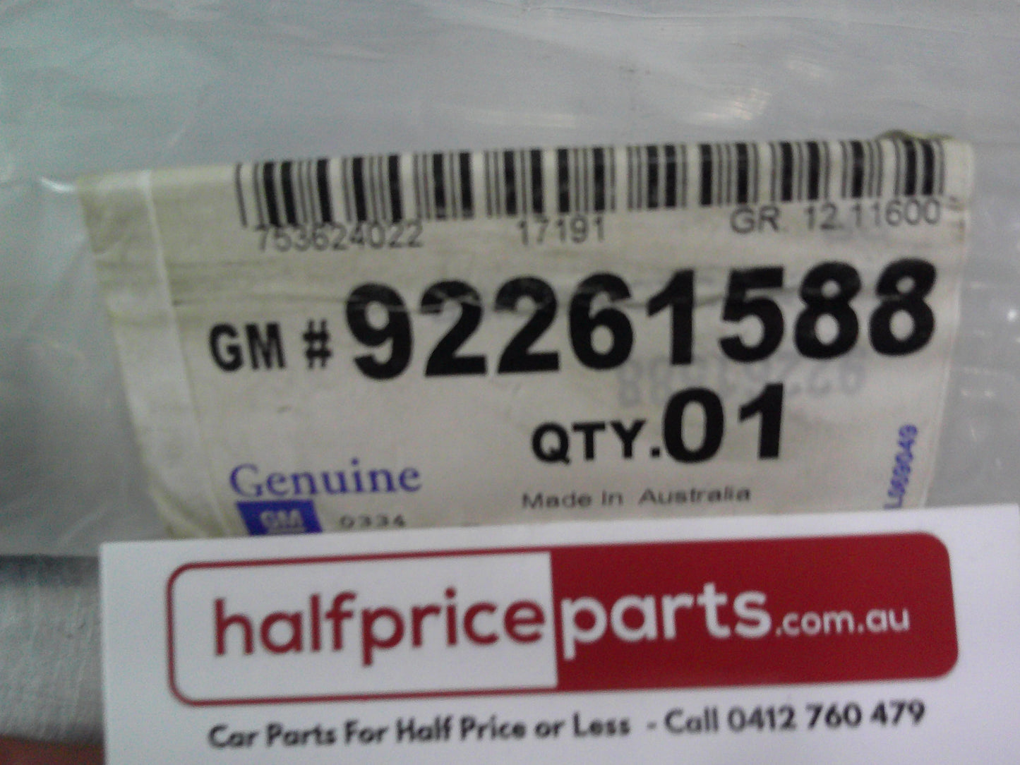 Holden Commodore VF Genuine Left Hand Top Tub Corner Moulding New Part
