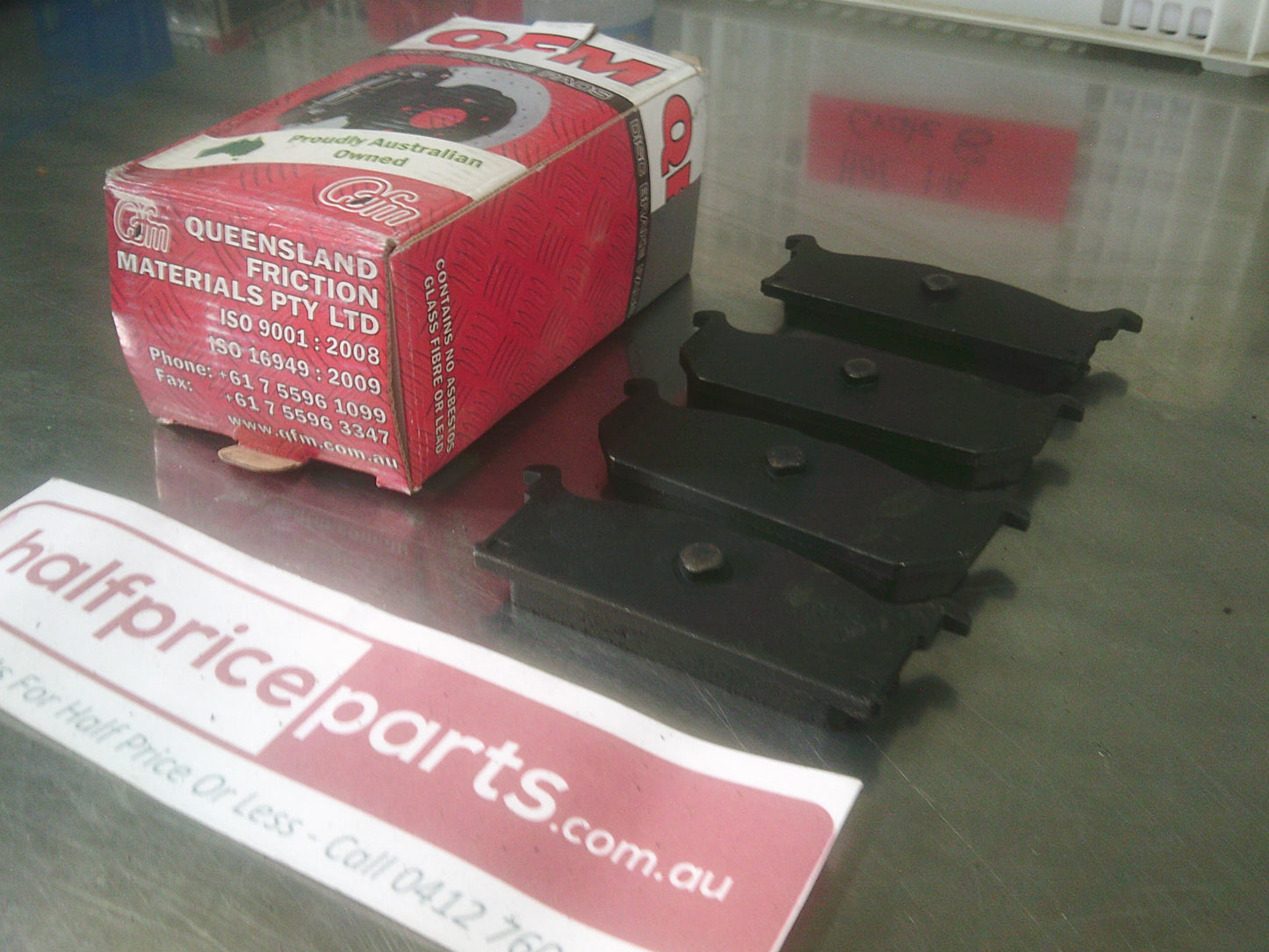 QFM Front Brake Pad Set Suits Holden Barina/Suzuki Swift New Part