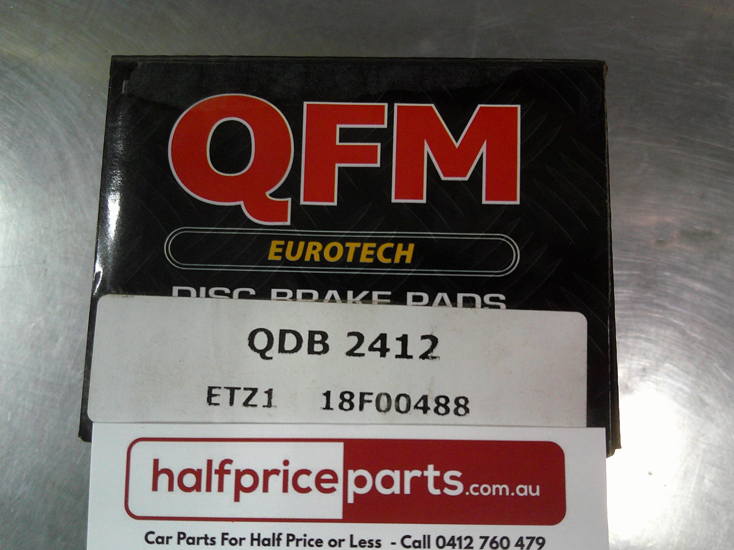 QFM Ceramic Eurotech Rear Brake Pad Set Suits Ford Mustang New Part