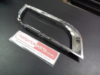 Holden RG Trailblazer Genuine Chrome Left Hand Front Fog Light Bezel New Part