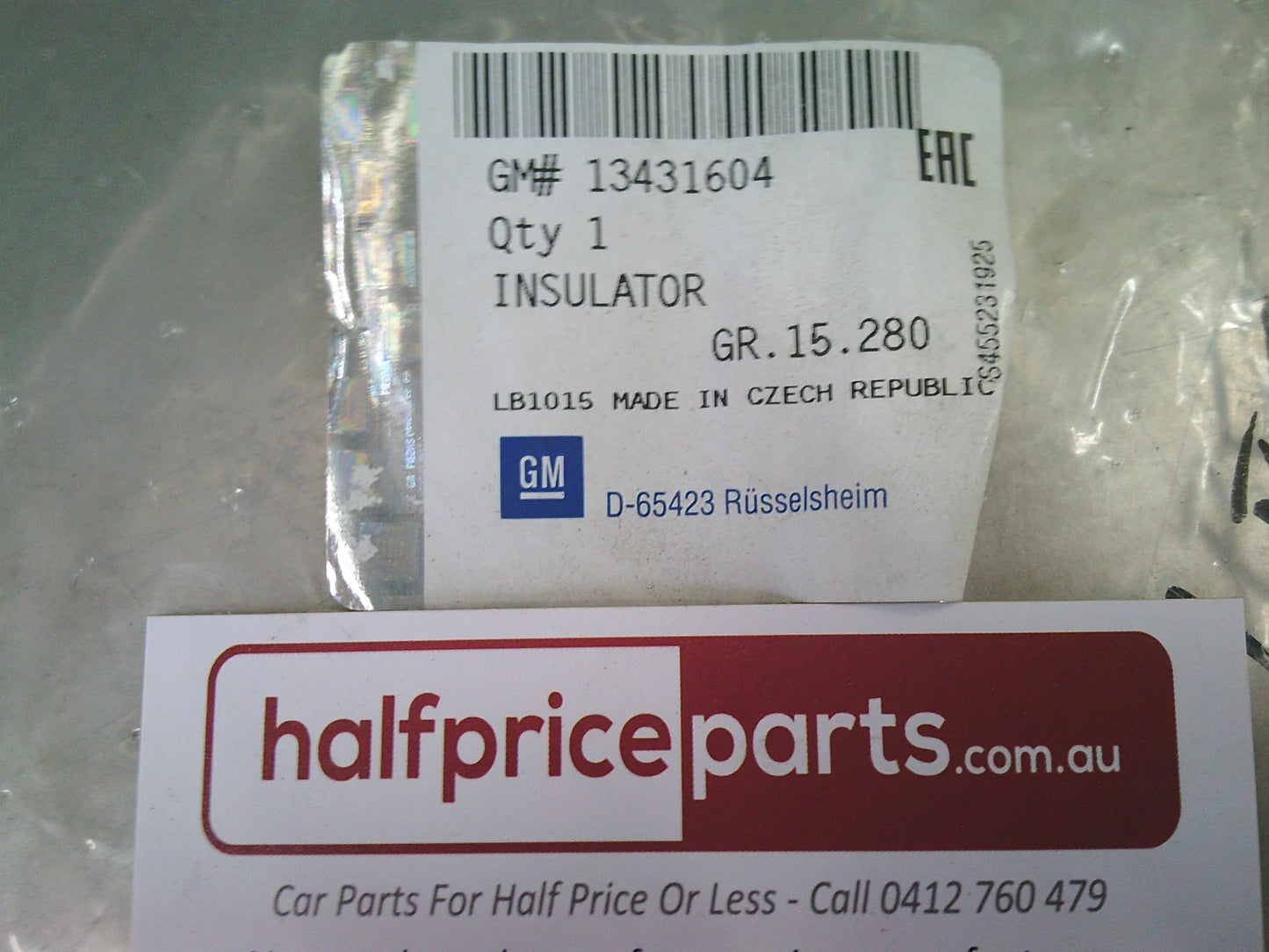 Holden Astra-K Left Hand Front Inner Guard Seal New Part