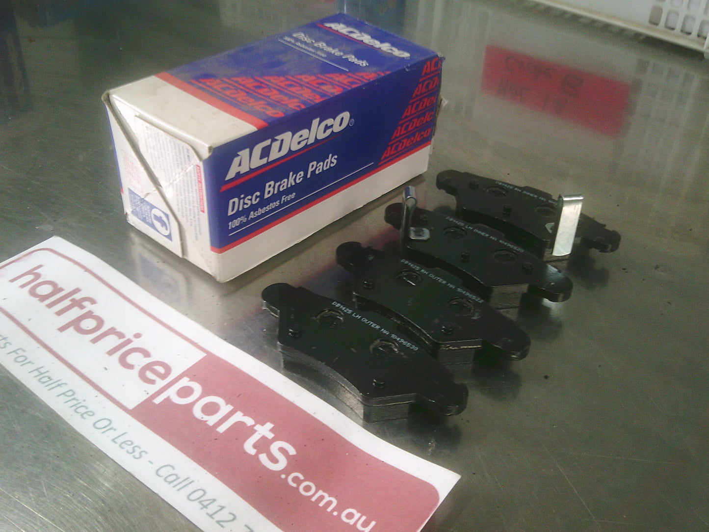 ACDelco Rear Disk Brake Pads Suits Holden Astra/Zafira New Part