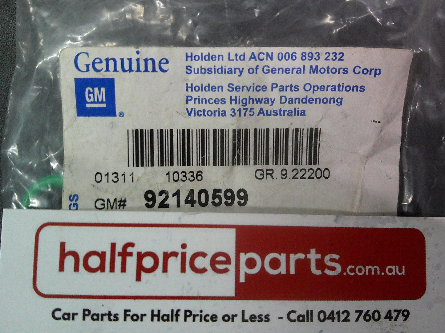 Holden VT/VX/VY/VZ Commodore Genuine Air Conditioning O-Rings New Part