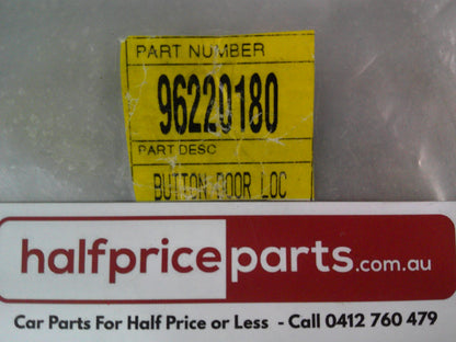 Holden Barina Genuine Front Door Lock Button New Part