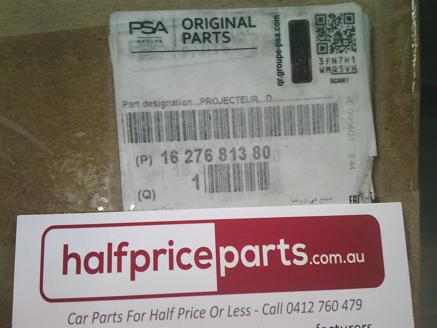 Peugeot 308 T7 Coupe Genuine Right Hand Front Head Light Assembly New Part