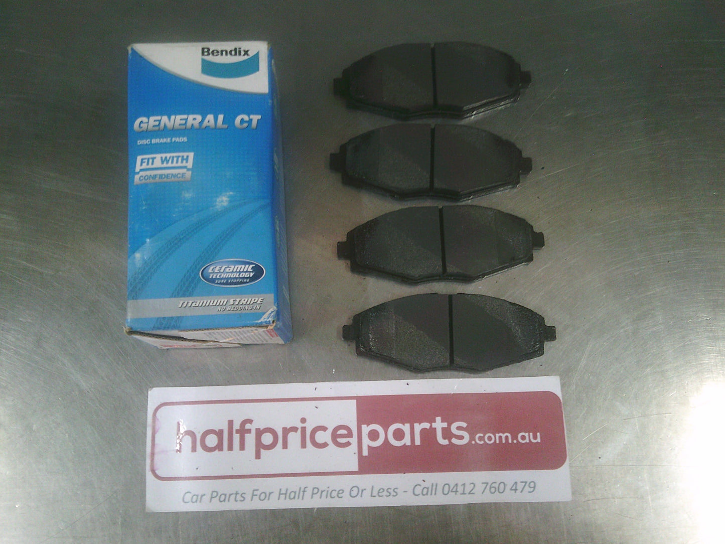 Bendix Front Brake Pad Set Suits Daewoo Matiz/Lanos New Part