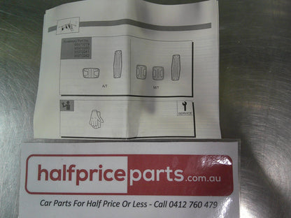 Holden TK Barina Genuine Automatic Sports Pedal Kit New Part