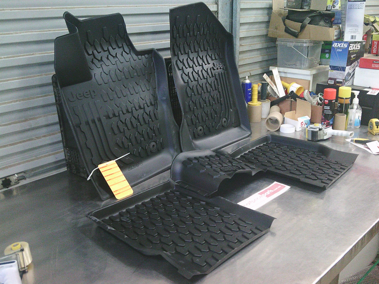 Jeep Compass Genuine All Weather Front And Rear Mat Set New Part
