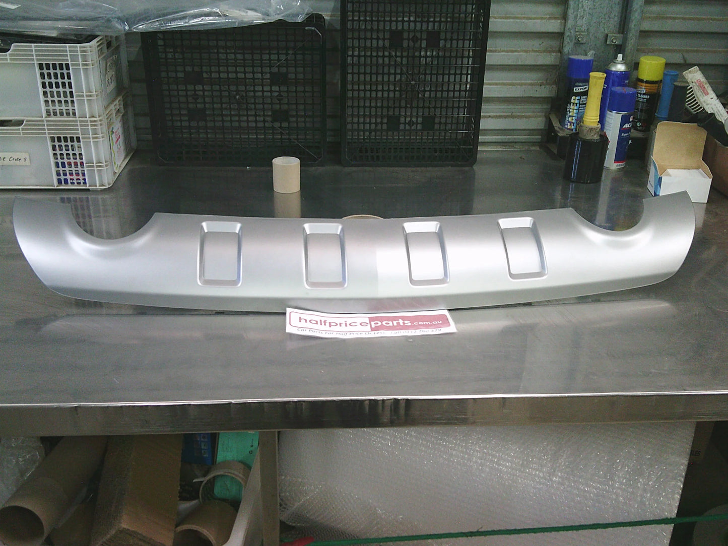 Holden CG Captiva Genuine Rear Bumper Fascia (Factory Silver) New Part