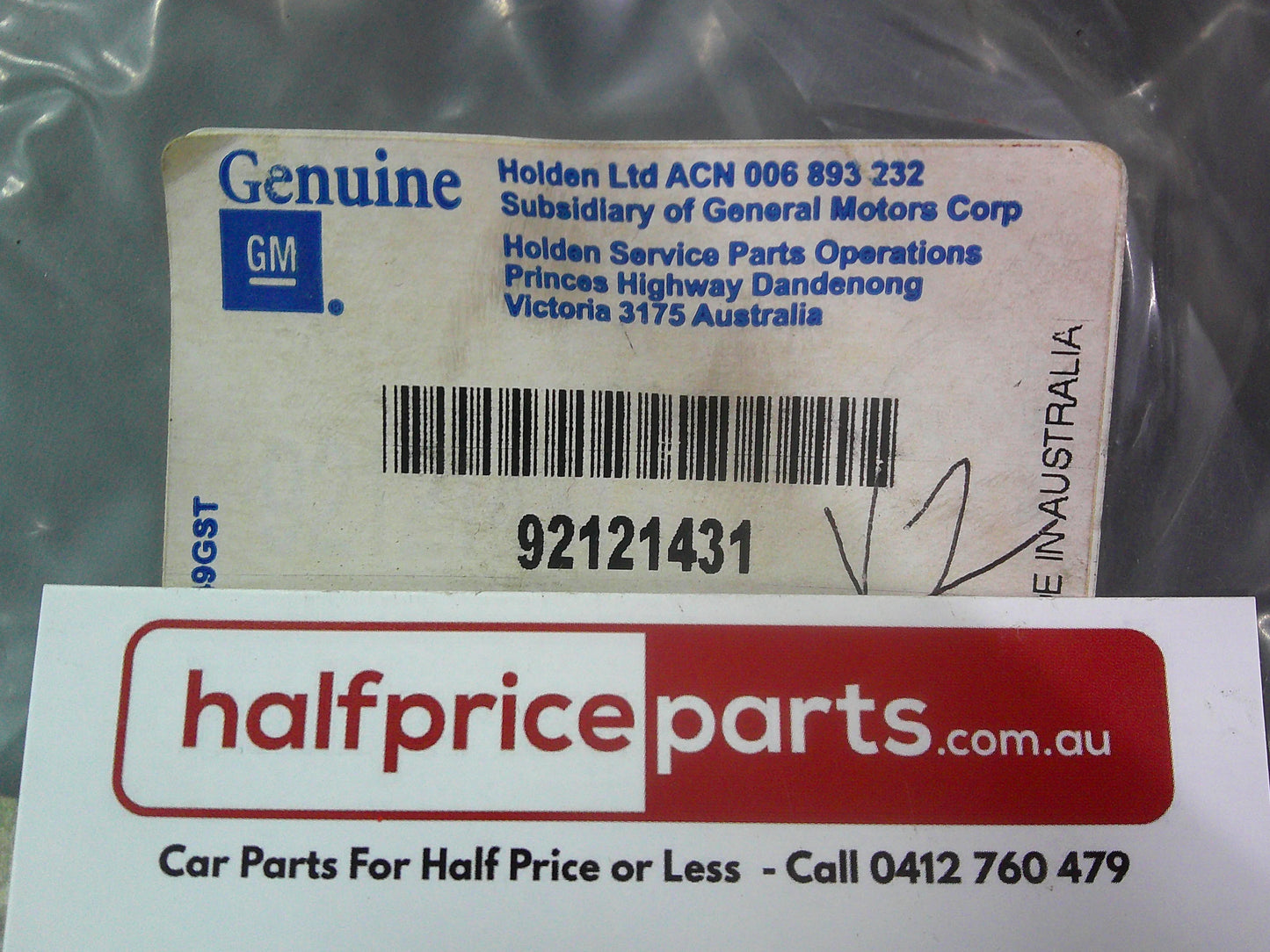 Holden VZ Commodore Genuine Rear Right Moulding Panel New Part