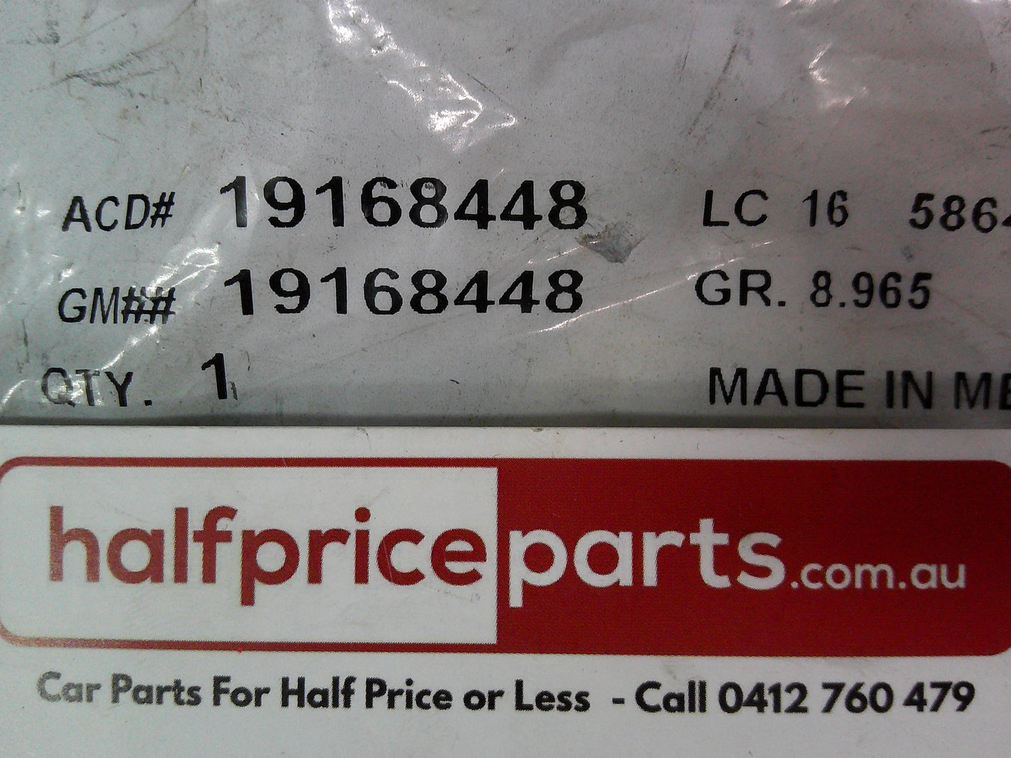 ACDelco Yellow Connector Splice Kit New Part