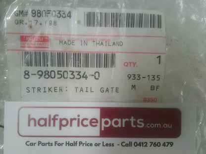 Holden RA Rodeo/Isuzu D-Max Rear Tailgate Left Hand Striker New Part