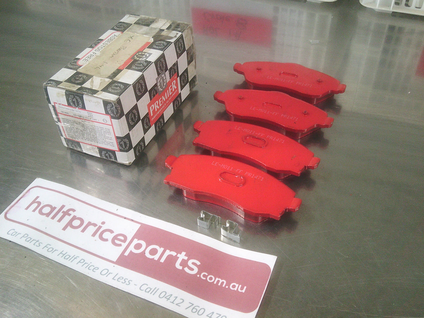 Premier Front Brake Pad Kit Suitable for Holden Barina/Combo/Tigra New Part