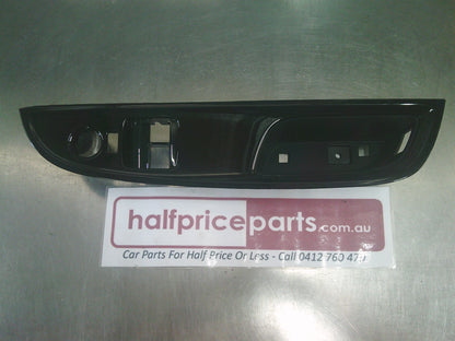 Holden VF Commodore Ute Genuine Right Hand Front Door Switch Panel Trim (Factory Black) New Part