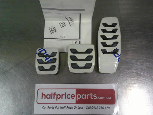 Holden Barina Spark Genuine Manual Pedal Set New Part