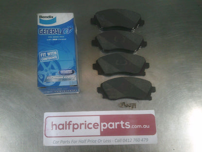 Bendix Front Brake Pad Set Suitable For Holden Barina/Combo/Tigra New Part