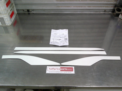 Toyota C-HR Genuine Side Lower Sill Garnish Kit (Factory Painted White 058) New Part