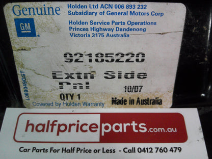 Holden VE Commodore/WM Caprice Left Hand Rear Outer Extension Panel New Part