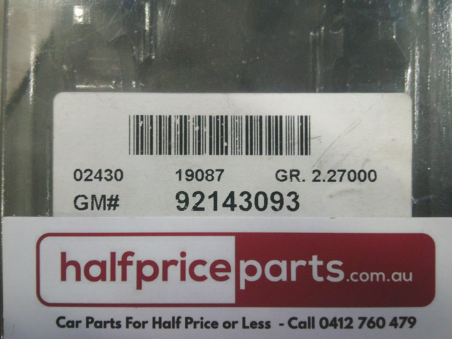 Holden Caprice/Statesman WH/WK/ Commodore VY/VX/VU Supercharged Genuine Spark Plug Set Of 6 New Part