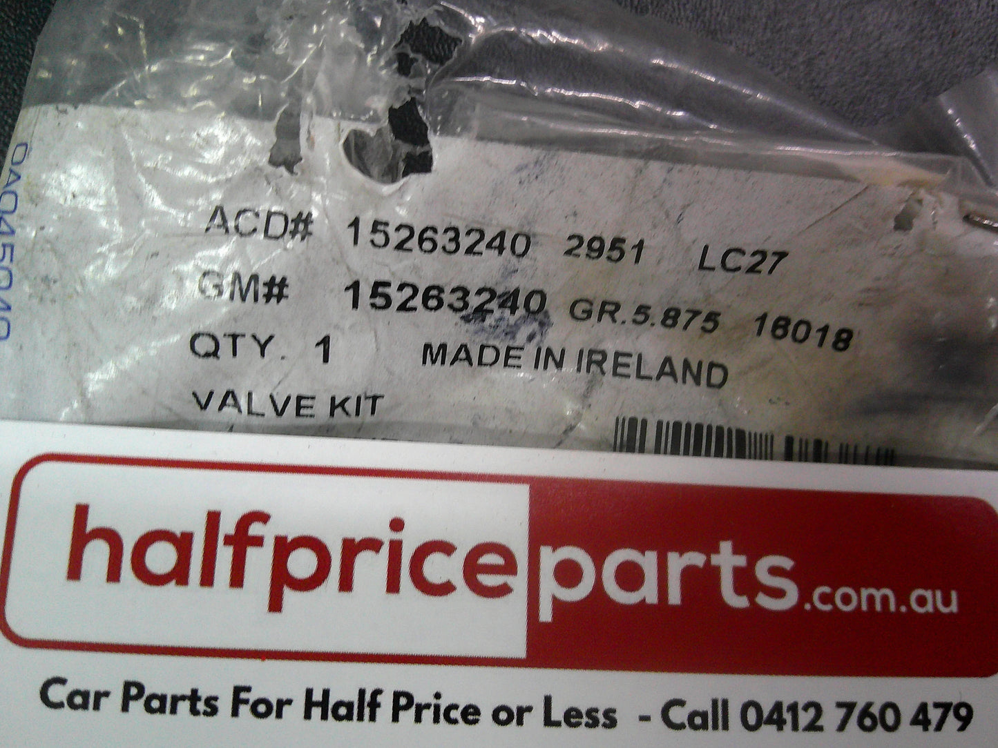 Holden CG Captiva Genuine Tyre Valve Stem New Part