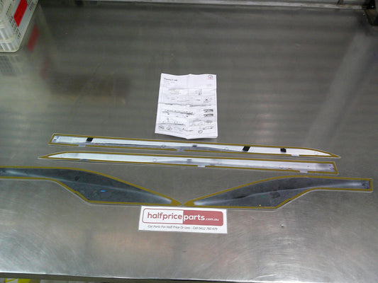 Toyota C-HR Genuine Side Lower Sill Garnish Kit (Factory Painted White 058) New Part