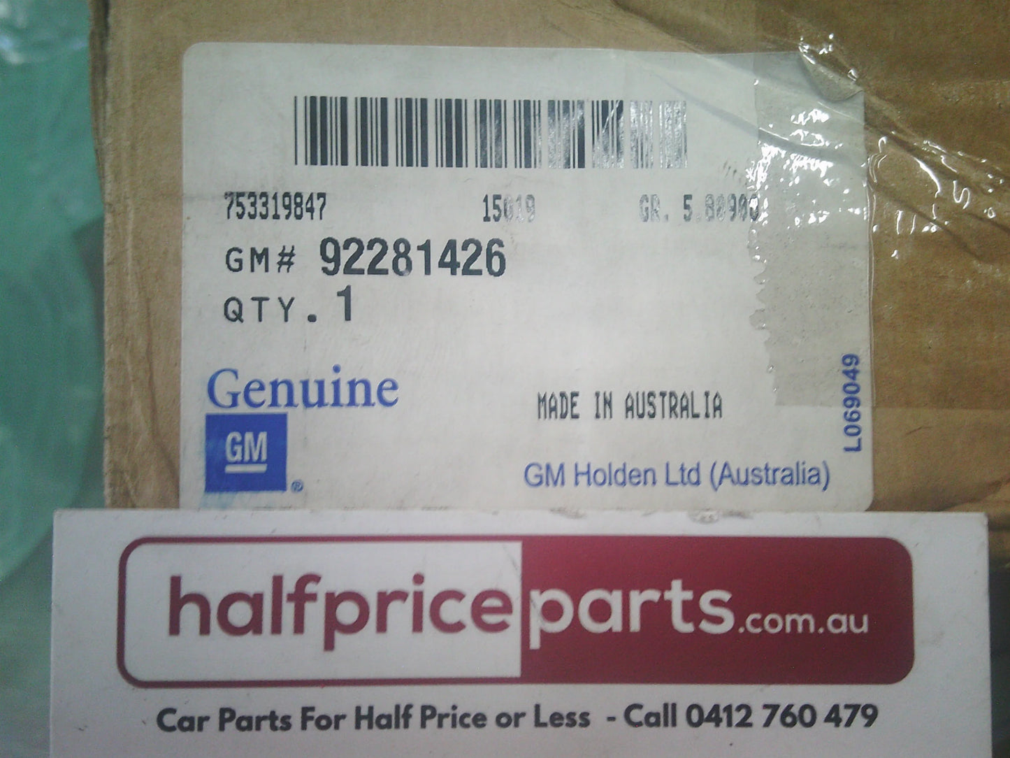 Holden VE/VF SS/SS-V/Calais/Caprice Genuine Rear Disc Rotors (Pair) New Part