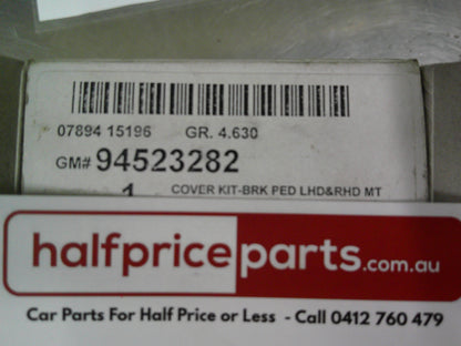 Holden Barina Spark Genuine Manual Pedal Set New Part