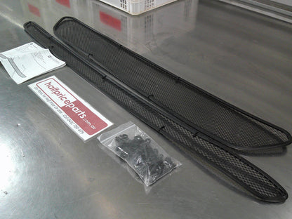 Holden RG Colorado Genuine Front Insect Screen Upper And Lower Grille With Fitting Kit New Part