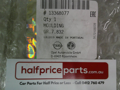 Holden PJ Astra Hatch Genuine Rear Left Chrome Bumper Trim New Part