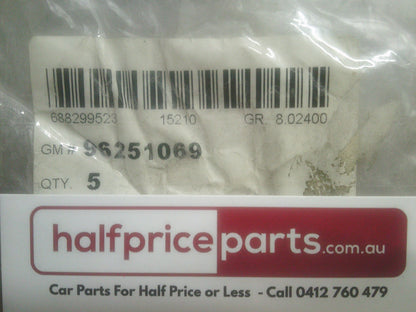 Holden JH Cruze / CG Captiva Sport Genuine Bonnet Bumper New Part