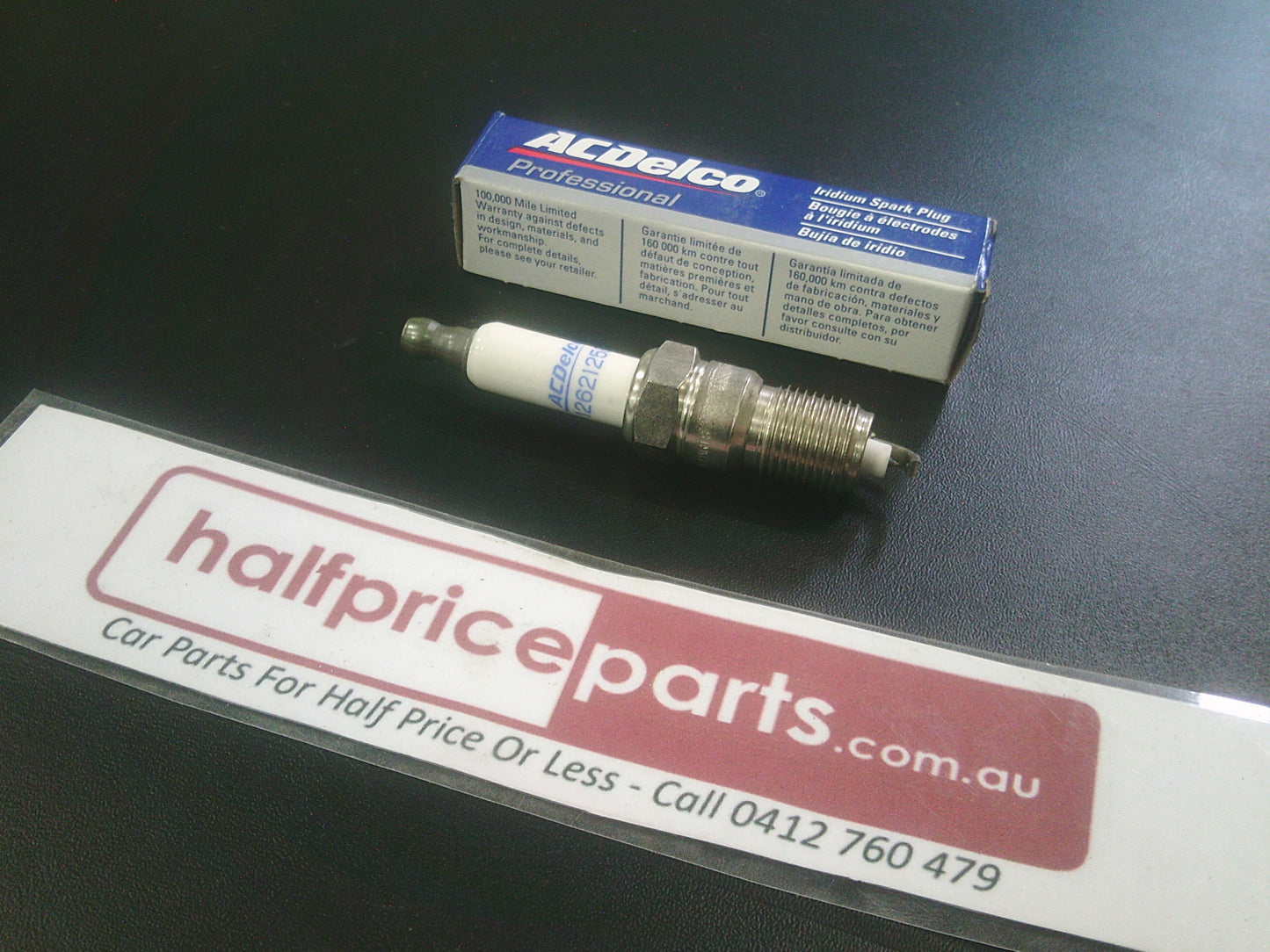 ACDelco Genuine Iridium Spark Plug Suits Aston Martin/Cadillac/Chevrolet/Ford/Holden/HSV/Hummer/Mazda/Mercedes-Benz/Toyota New Part