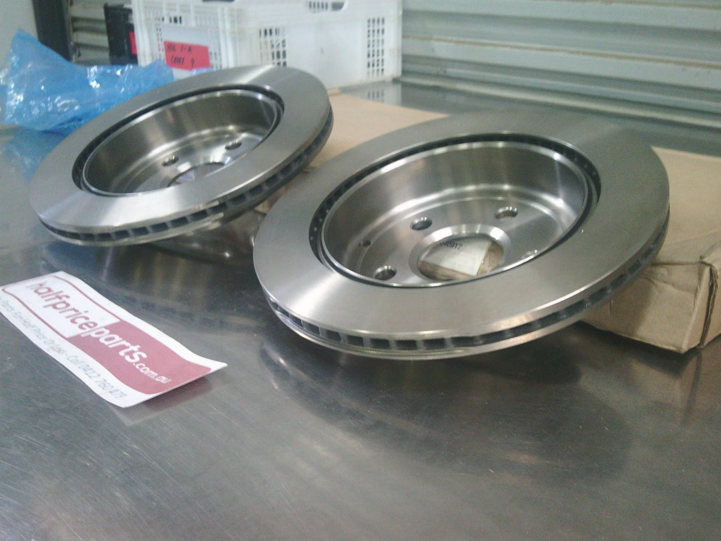 Holden ZB Commodore Genuine Rear Disc Brake Rotors (Pair Only) New Part