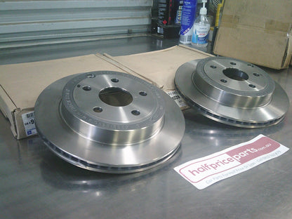 Holden ZB Commodore Genuine Rear Disc Brake Rotors (Pair Only) New Part