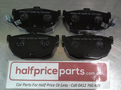 ACDelco Rear Brake Pad Set Suits Ford Corsair/Hyundai Elantra/FX Coupe/S-Coupe/Tiburon/Kia Cerato/Nissan Maxima New Part