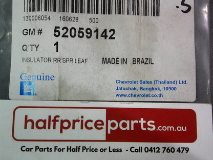 Holden RG Colorado Genuine Rear Spring Leaf Insulator New Part
