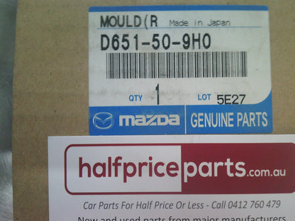 Mazda 2 Genuine Right Side Roof Moulding (Black) New Part