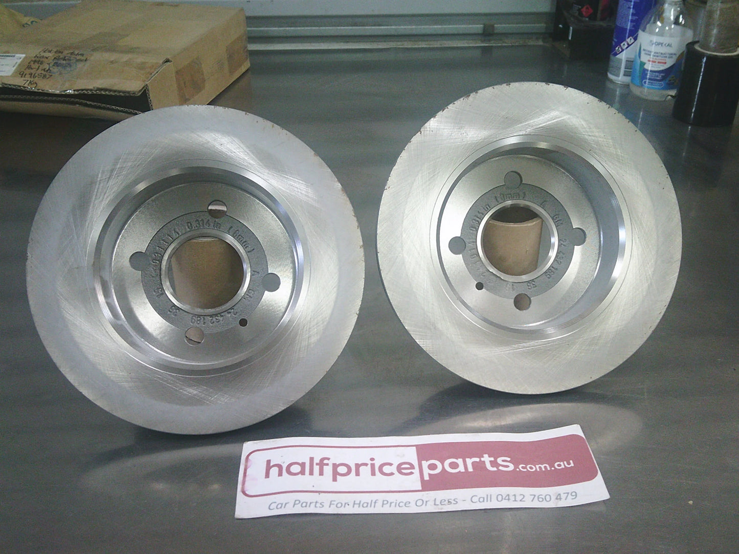 Holden TS Astra Genuine Rear Disc Brake Rotor Set (Sold As Pair Only) New Part
