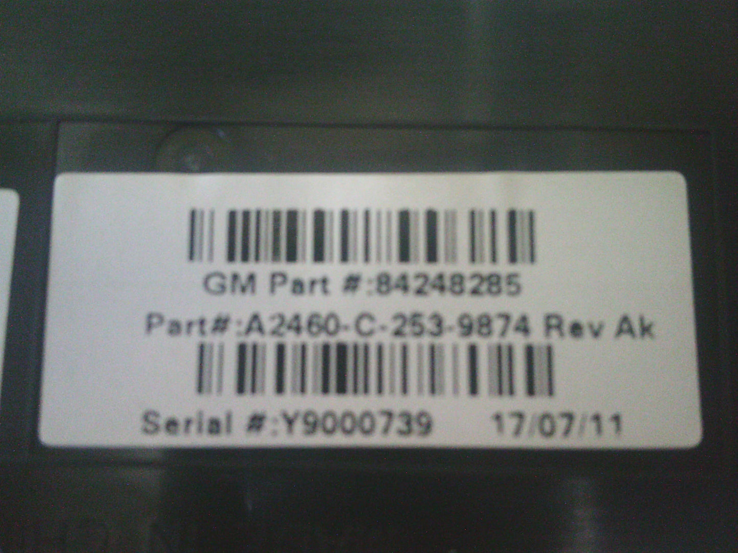 Holden Equinox Genuine Roof Centre Console Twin Map Lights And Sun Glasses Holder New Part
