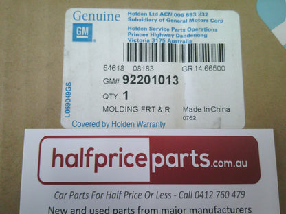 Holden VU-VY-VZ UTE Genuine Right Hand Roof Reveal Moulding - New Part