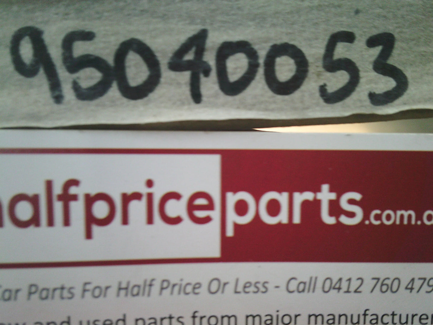 Holden JH Cruze Genuine Left Hand Front Door Upper Glass Seal New Part