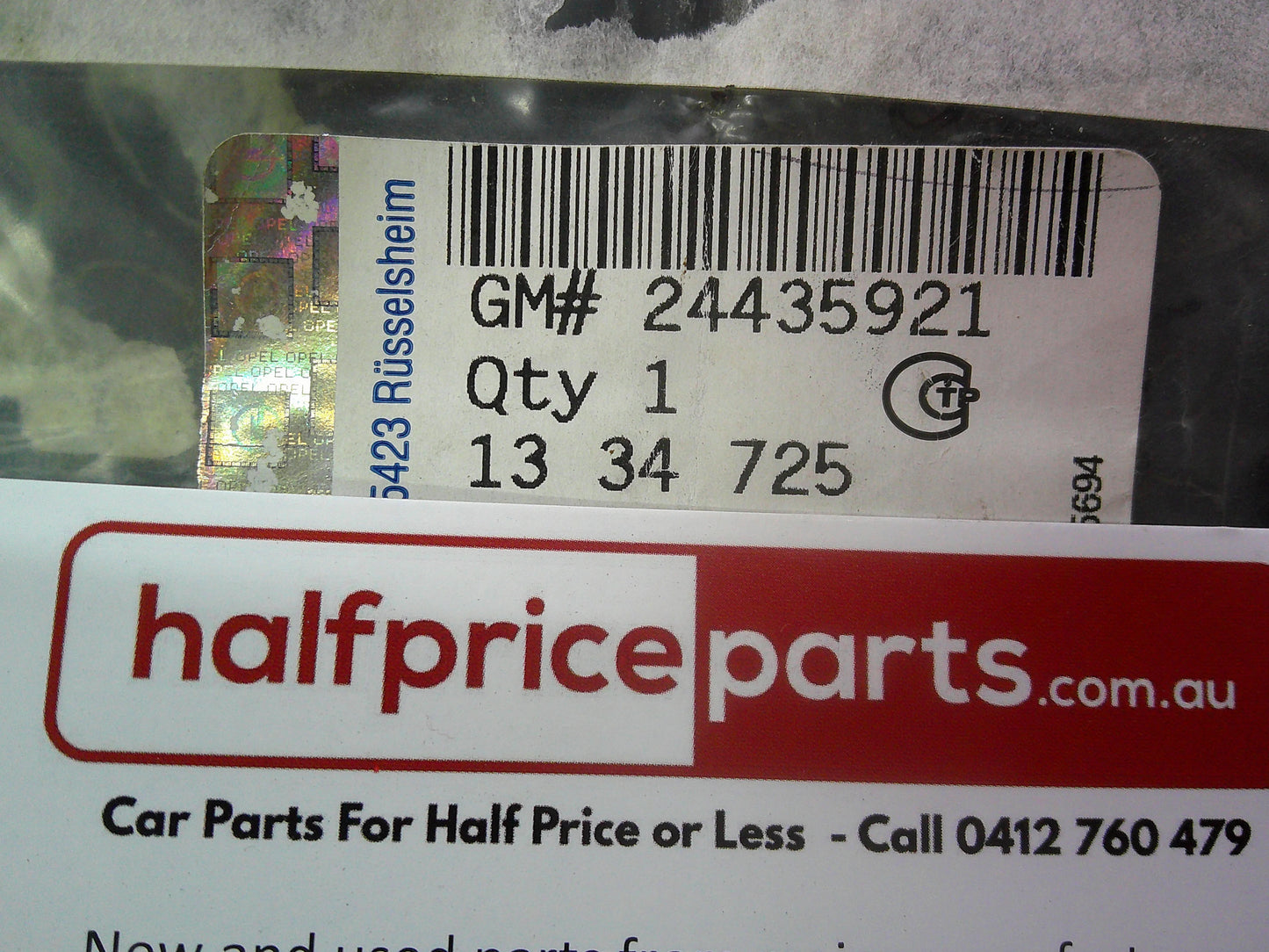 Holden Astra/Vectra/Combo Genuine Water Pump Seal New Part