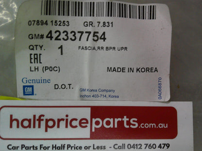 Holden CG Captiva Genuine Left Hand Rear Bumper Bar End Cap Cover Trim New Part