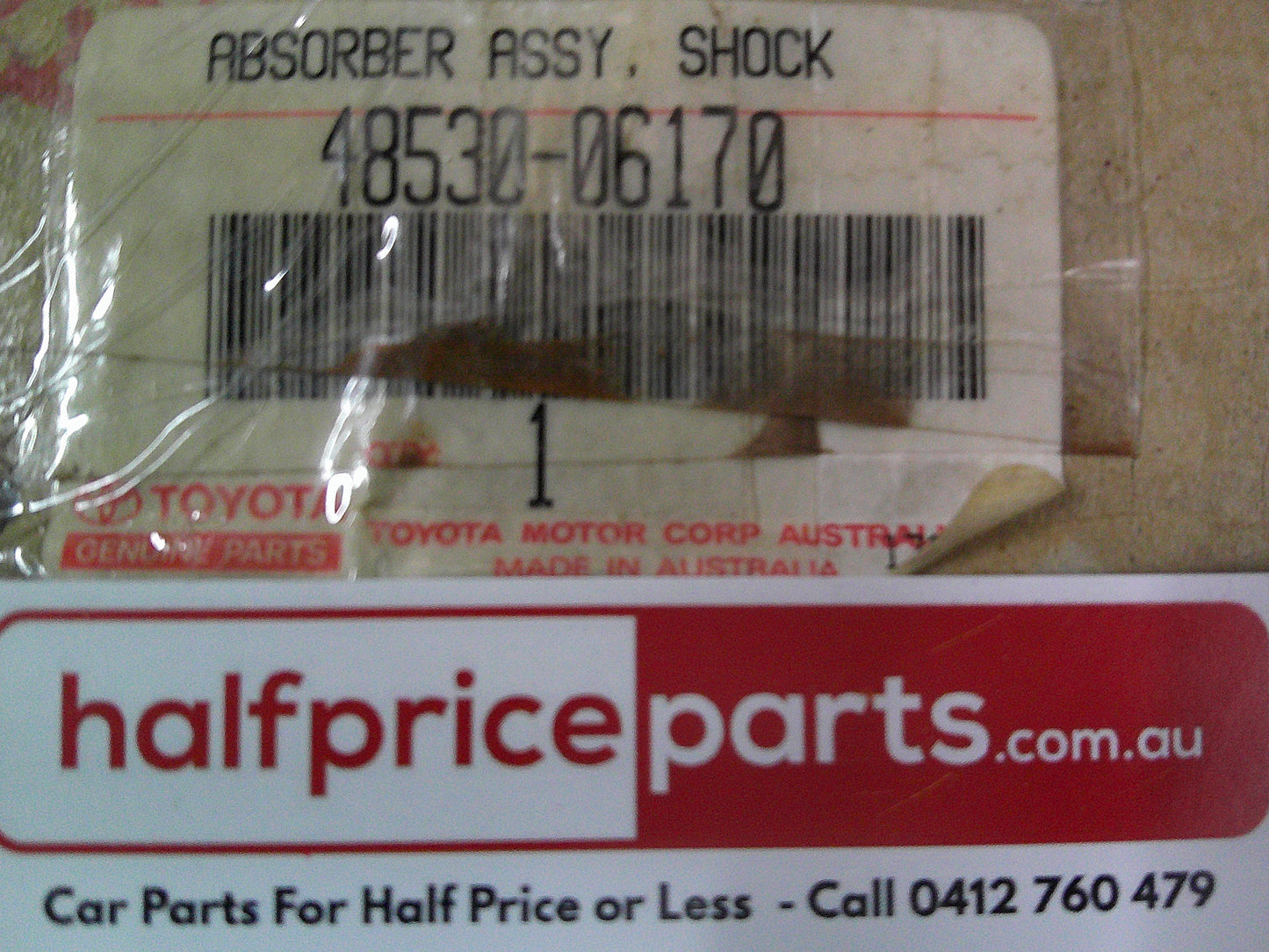 Toyota Camry Genuine Right Hand Rear Shock Absorber New Part.