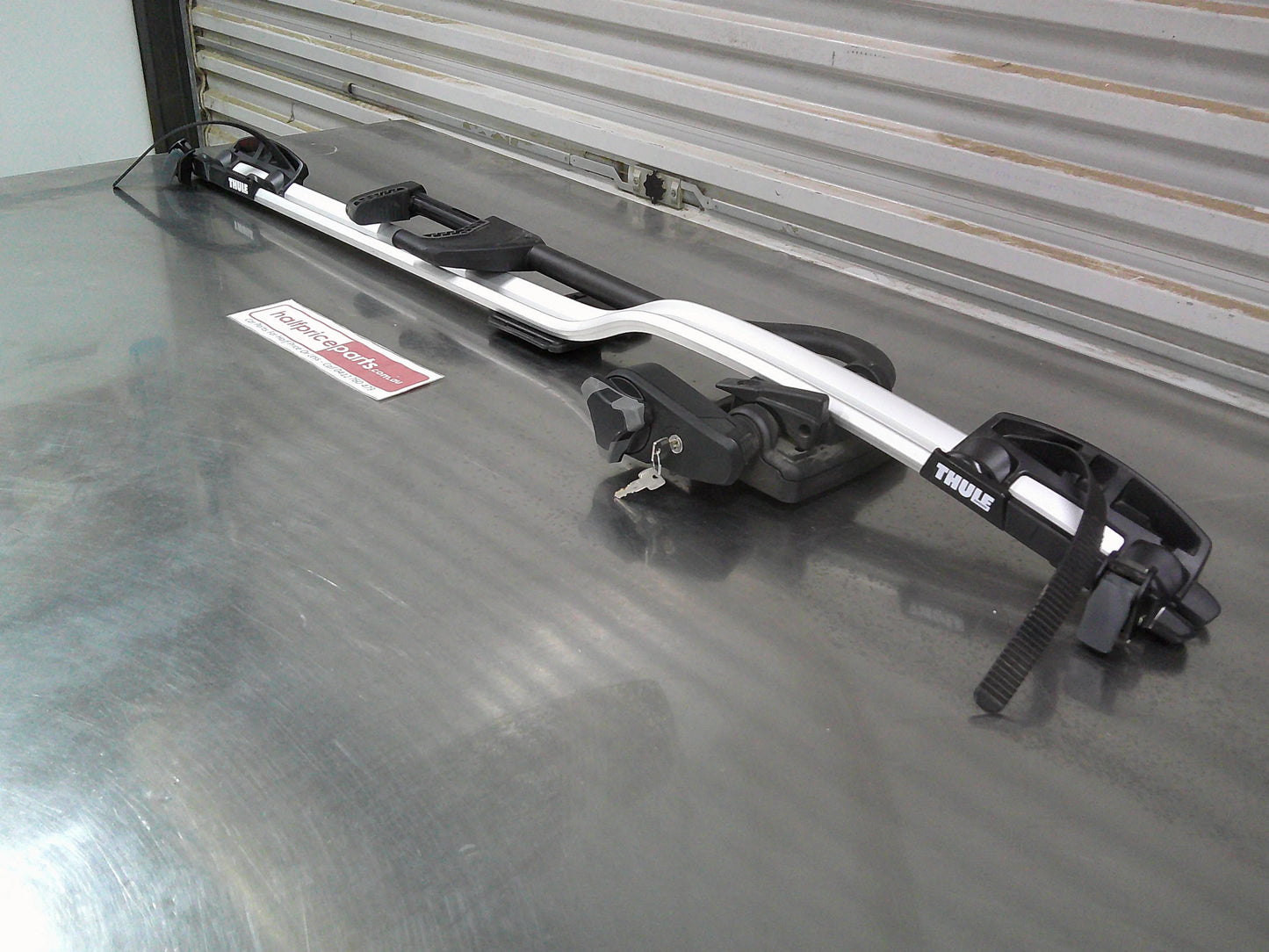 Thule Pro Ride Roof Bike Rack Black And Aluminum Used Part
