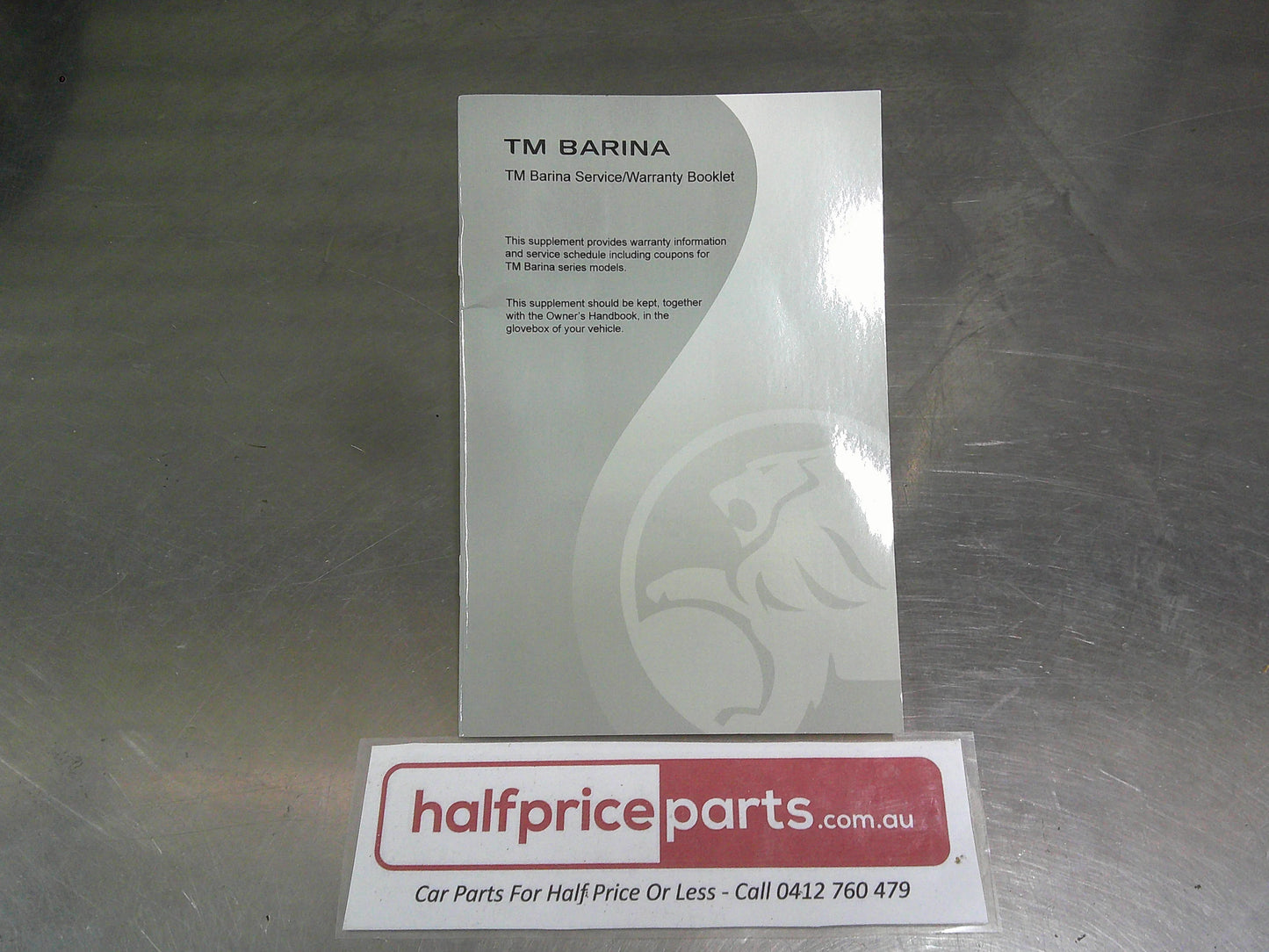 Holden TM Barina Genuine Service Manual/Warranty Manual New Part