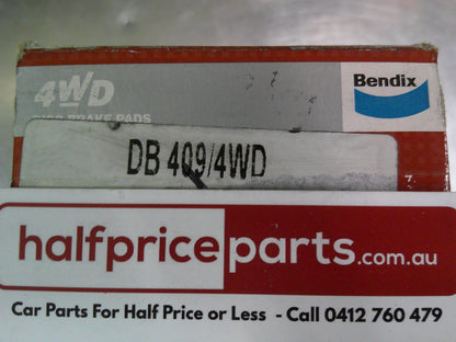 Bendix Front Pads Suits Ford Courier/Mazda Bravo New Part