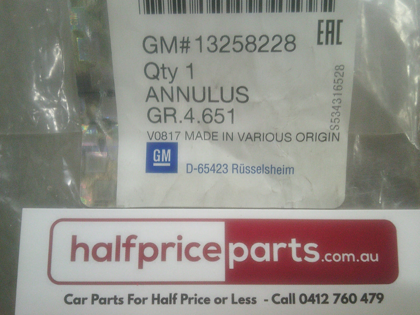 Holden Opel Corsa-D Genuine A/C Pipe Insulator New Part