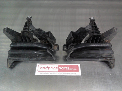 Toyota Landcruiser 200 Series Genuine Front Fog Light Blanks (Both Left And Right) Used Part VGC